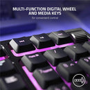 Brand New Razer Ornata v2 Chroma RGB Gaming Keyboard Mecha-Membrane Keys, Custom Designed Keycaps, Leatherette Wrist Rest, 10-Key Rollover Anti-Ghosting - PC Traders Ltd