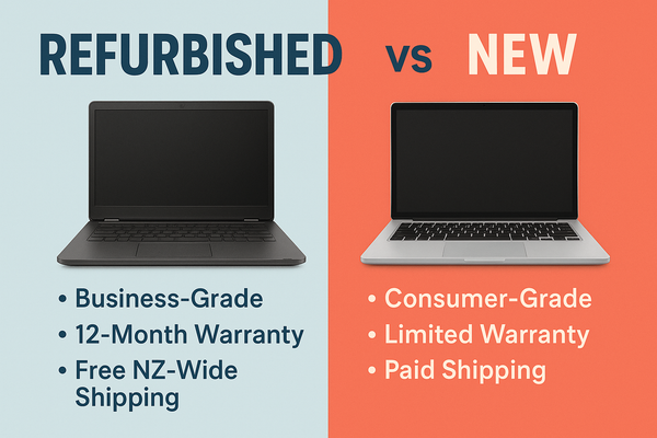 💻 Refurbished vs New: Why Business Laptops Last Longer
