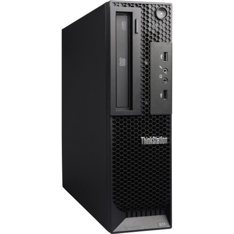 Lenovo ThinkStation E31 Ex lease SFF Desktop Intel Xeon E3-1245 V2 8GB RAM  500GB HDD Windows 10 Pro