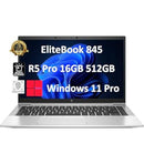 HP EliteBook 645 G9 Ex lease Laptop 512GB SSD 16GB RAM Ryzen 5 5625U Windows 11 Pro - PC Traders Ltd