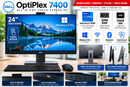 Dell OptiPlex 7400 Touchscreen All in One PC i7-12700 32GB RAM 256GB SSD Windows 11 Pro