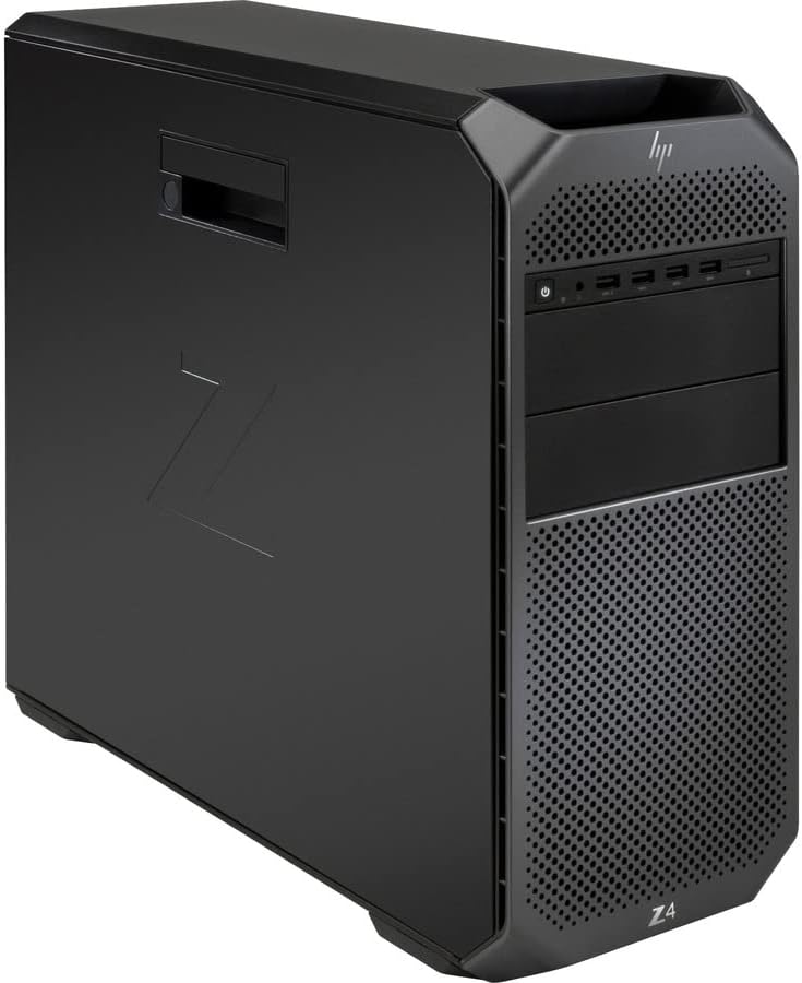 Dual Screen Combo HP Z4 G4 Workstation Tower Intel i9-10900X 32GB RAM 512GB NVMe SSD NVIDIA Quadro RTX 4000 8GB Windows 11 Pro 2X 24" LCD WIFI - PC Traders Ltd