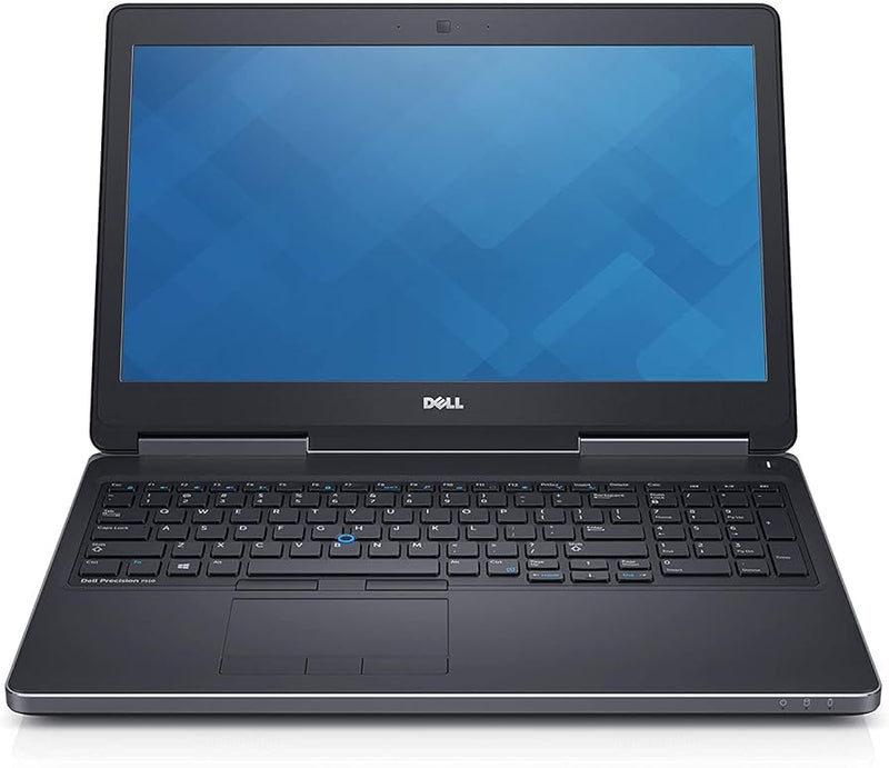 Dell Precision 7520 Laptop Workstation 15.6" i7 Turbo 3.8GHZ 16GB RAM 512GB SSD Win 11 Pro Installed M1200 4GB Graphics Card