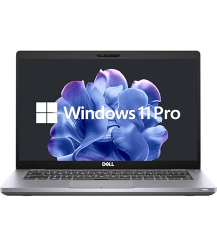 Touch Screen Dell Latitude 5401 Ex lease Laptop Intel Core i5-9300H Turbo 4.10GHZ 8GB RAM 256GB NVME SSD 14" Windows 11