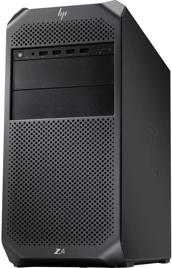 Dual Screen Combo HP Z4 G4 Workstation Tower Intel i9-10900X 32GB RAM 512GB NVMe SSD NVIDIA Quadro RTX 4000 8GB Windows 11 Pro 2X 24" LCD WIFI - PC Traders Ltd