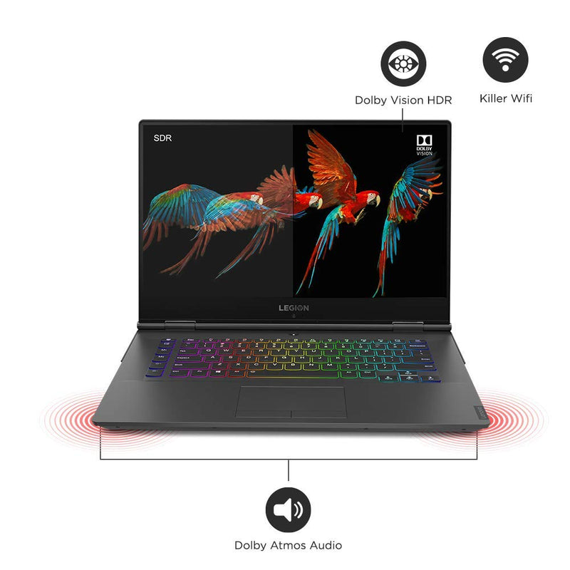 Lenovo Legion Y740 Gaming Laptop i7 Turbo 4.50GHZ 16GB RAM 500GB SSD 1TB HDD 15.6" FHD 144HZ RTX 2060 6GB Windows 11