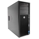HP Z210 Ex lease Tower Workstation Intel® Xeon® CPU E3 1270 @ 3.40Ghz 16GB RAM 240GB SSD 500GB HDD Quadro 2000 1GB Graphics Card Windows 10 Pro - PC Traders Ltd
