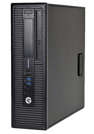 HP EliteDesk 800 G1 SFF Ex lease i5 Quad Core 3.2Ghz 8GB RAM 128GB SSD USB 3.0 W10 Pro