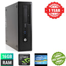 Gaming SFF HP Elitedesk 800 G1 Ex Lease Desktop PC i7-4770 3.4GHz 16GB RAM 240GB SSD with GT 1030 2GB Graphics Card and Windows 10 Pro - PC Traders Ltd