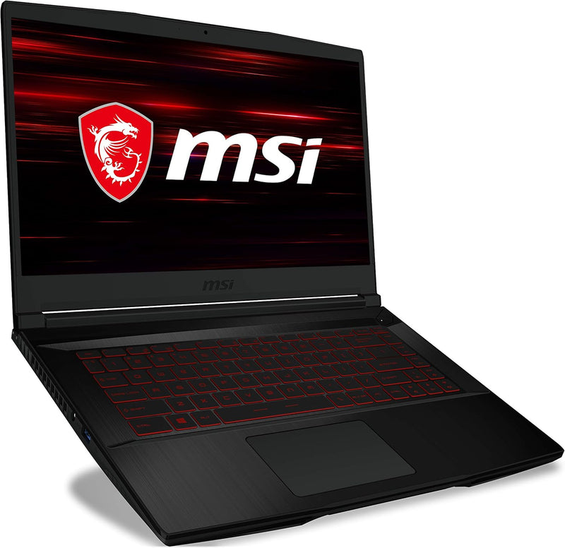 MSI GF63 Thin 15.6" Gaming Laptop FHD i7 Turbo 4.50GHZ 16GB RAM 512GB SSD GTX 1650 GPU Windows 11 - PC Traders Ltd