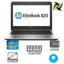 HP EliteBook 820 G3 Ex Lease Laptop i5-6300U 2.3GHz 8GB RAM 240GB SSD 12" Webcam Windows 10 Pro Laptop - PC Traders New Zealand 