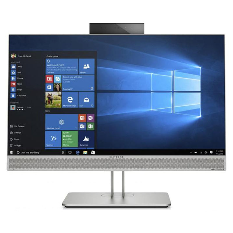 HP ELITEONE 800 G3 Ex Lease AIO 23" i5-7500 3.4GHz 8GB RAM 240GB SSD WEBCAM Windows 10 Installed