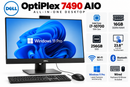 Dell OptiPlex 7490 AIO i7-10700 16GB RAM 256GB SSD 23.8" Touchscreen Windows 11 Pro