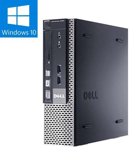 DELL OptiPlex 9020 USFF Ex Lease Desktop i5-4570s 2.9GHz 8GB RAM 240GB SSD DVD-RW Windows 10 Pro Desktop - PC Traders New Zealand 