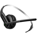 Edifier CC300 Wireless Mono On-Ear Headset with Boom Microphone - Black - PC Traders Ltd