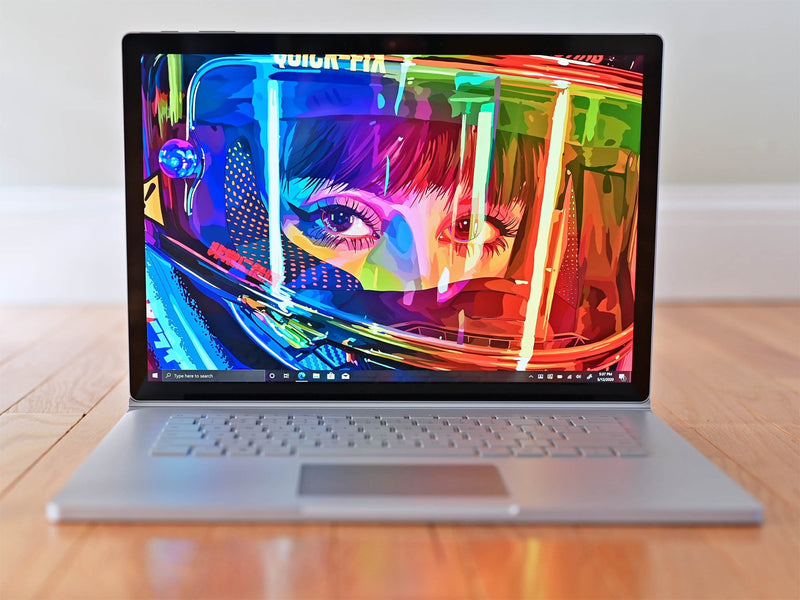 Microsoft Surface Book 3 Ex lease Intel Core i7-1065G7 16GB RAM 256GB NVMe SSD with Nvidia GeForce 1660Ti 6GB Graphics Card Windows 11 Pro Installed - PC Traders Ltd