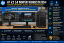 Dual 24" LCD | HP Z2 G4 Tower Workstation | Intel i7-9700 | 32GB RAM | 1TB SSD | 8GB Graphics GPU RTX 2080 Super | Windows 11 Pro | Powerful Desktop PC for Design & Gaming - PC Traders Ltd