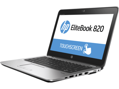 HP EliteBook 820 G3 Ex Lease Laptop TouchScreen i5-6300U 2.3GHz 8GB RAM 256GB SSD 12" WebCam Windows 10 Pro Laptop - PC Traders New Zealand 