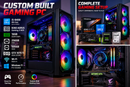 Custom-Built Gaming PC – Intel Core i5 8th Gen | GTX 1070 Ti 8GB | 16GB RAM | RGB Gaming Case - PC Traders Ltd