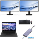 Mega Setup!! Lenovo P1 Gen 2 Laptop Workstation Ex lease Intel Core i7-9850H 32GB RAM 1TB NVME T2000 Mobile 4GB Graphics USB C Dock 2X 24inch LCD Windows 11 Pro