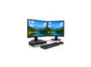 HP EliteDesk 800 G4 Mini PC dual Philips 17-inch monitor workstation view 2
