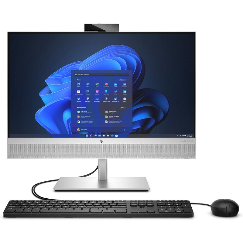 Touch Screen HP EliteOne 800 G8 23.8-inch All-in-One Ex Lease 11th Gen i5 Turbo 4.60Ghz 16GB RAM 256GB SSD Windows 11