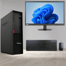 Lenovo PC Screen Combo Lenovo Think Station P330 SFF i5-9400 Turbo 4.10 GHZ 16GB RAM 512GB SSD P1000 4GB Graphics Windows 11 Pro 24" Monitor - PC Traders Ltd