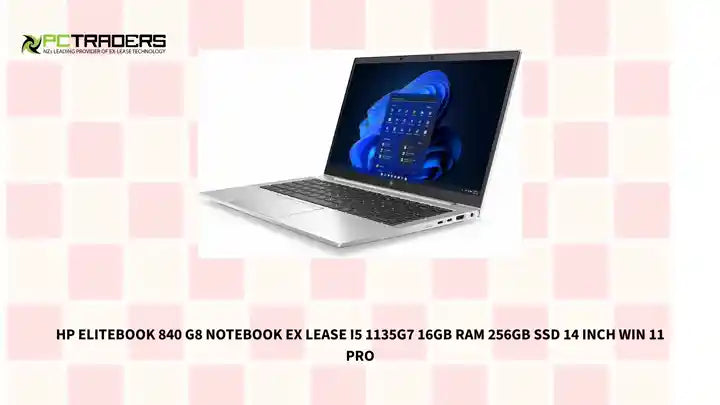HP EliteBook 840 G8 Notebook Ex Lease i5 1135G7 16GB RAM 256GB SSD 14