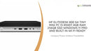 HP EliteDesk 800 G4 Tiny Mini PC i5-8500T 8GB RAM 256GB SSD Windows 11 Pro and built in WI-FI Ready by@Outfy