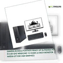 Gaming Bundle Fortnite Ready HP EliteDesk PC i5 3.60 GHz Windows 10 Home 22 Inch Monitor Nvidia GT1030 2GB Graphics by@Outfy