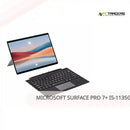 Microsoft Surface Pro 7+ i5-1135G7 Turbo 4.2GHz 16GB RAM 256GB SSD 12.3inch Webcam Windows 11 Pro Keypad by@Outfy