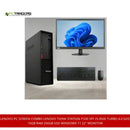 Lenovo PC Screen Combo Lenovo Think Station P330 SFF i5-9500 Turbo 4.0 GHZ 16GB RAM 256GB SSD Windows 11 22&quot; Monitor by@Outfy