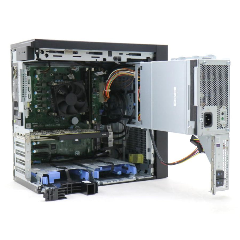 Dual Screen 27" Combo Dell Precision 3630 Workstation i7 Turbo 4.6GHz 32GB RAM 1TB SSD Win11 Pro Quadro P2000 5GB WIFI Ready
