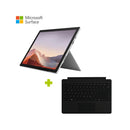Microsoft Surface Pro 7 Ex lease i5-1035G4 8GB RAM 256GB SSD 12" WEBCAM WIN 11 PRO Includes Keypad - PC Traders Ltd