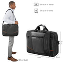 Brand New EVERKI Flight Laptop Briefcase 16" Checkpoint Friendly Design Felt-Lined IPad/Tablet Pocket Well-Organized Compartments Ergonomic Shoulder Pad - PC Traders Ltd