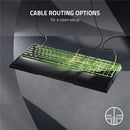 Brand New Razer Ornata v2 Chroma RGB Gaming Keyboard Mecha-Membrane Keys, Custom Designed Keycaps, Leatherette Wrist Rest, 10-Key Rollover Anti-Ghosting - PC Traders Ltd