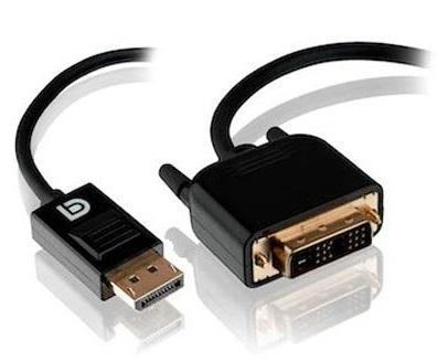 NEW! DisplayPort To DVI-D Cable cable - PC Traders New Zealand 