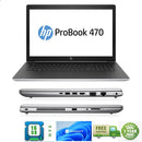 HP ProBook 470 G5 Ex Lease Laptop i5-8250U Turbo Boost 3.40 GHz 16GB RAM 256GB SSD NVIDIA GeForce 930M 2GB 15.6 inch Windows 11 Ready - PC Traders Ltd