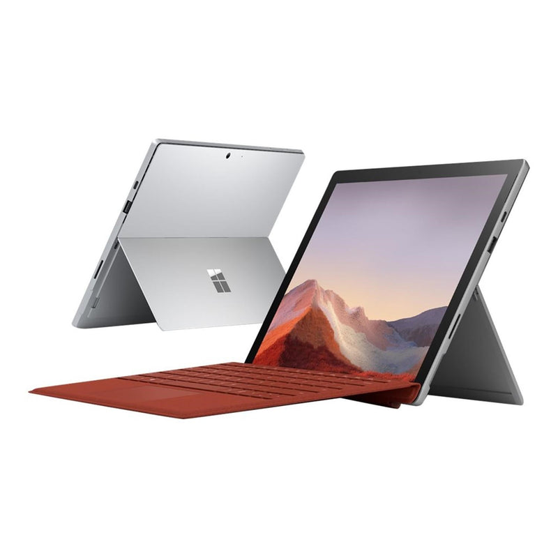 Microsoft Surface Pro 7 Ex lease i5-1035G4 8GB RAM 256GB SSD 12" WEBCAM WIN 11 PRO Includes Keypad - PC Traders Ltd
