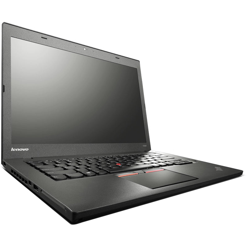 Lenovo ThinkPad T450 Ex Lease Laptop i5-5200U Dual Core 2.3GHz Turbo 2.9GHz 16GB RAM 480GB SSD 14" WebCam Windows 10 Pro Laptop - PC Traders New Zealand 