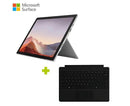 Microsoft Surface Pro 7 Ex lease i5-1035G4 8GB RAM 256GB SSD 12" WEBCAM WIN 11 PRO Includes Keypad - PC Traders Ltd